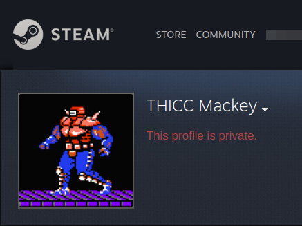 "Vic Mackey's" Steam profile