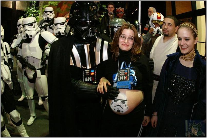 Julie "Jewels" Green at a Star Wars event.