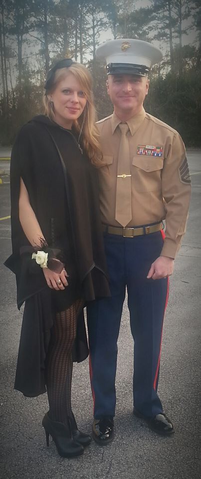 Adrienne Dohrmann with Karl Dohrmann on their wedding day in 2015.