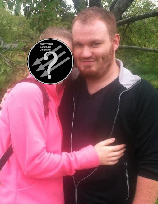 Joshua LeGoff and his wife (redacted) in a public 2013 Facebook photo.