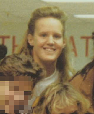 Amy Vanworth (now Wainwright) in 1992.