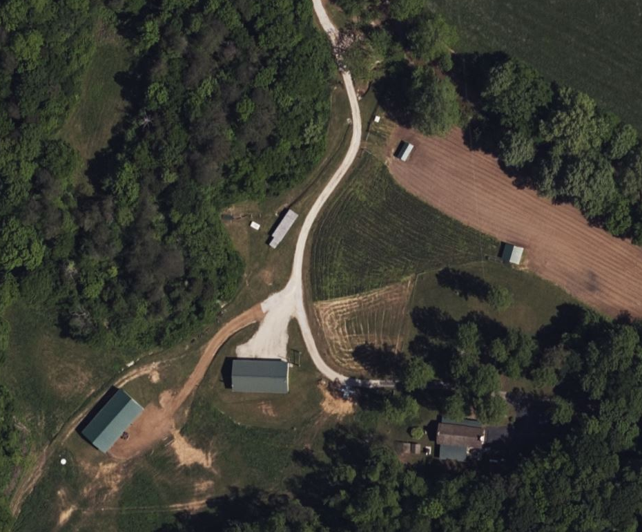 Aerial imagery of the property (source: Bing Maps).