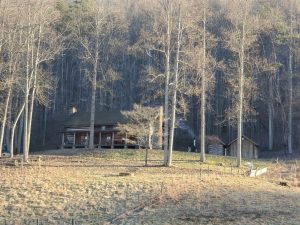 A photo of the front of her house "Clarion Wakefield" posted publicly in an ancillary Telegram channel "Beginner Homesteader."