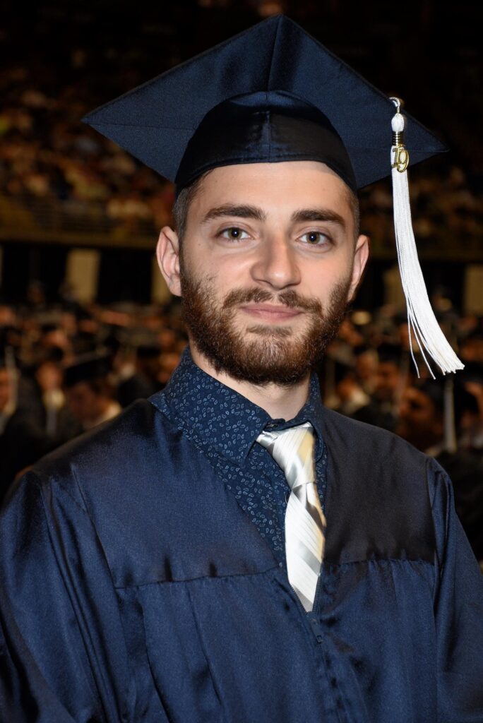 Vincent Cucchiara graduatiing from Penn State in 2019 (source: Facebook).