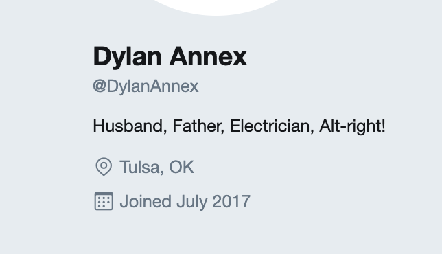 "Husband, Father, Electrician, Alt-right!"