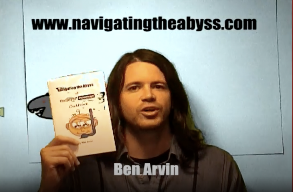 Ben Arvin as he appeared in a 2010 YouTube video.
